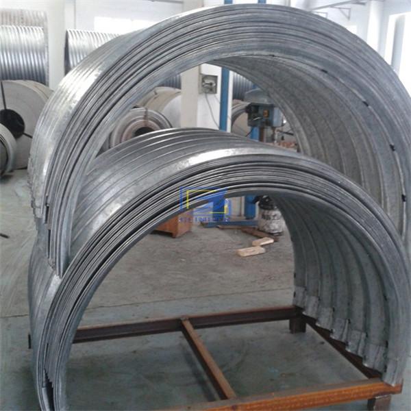 hot galvanzied corrugated steel culvert pipe 